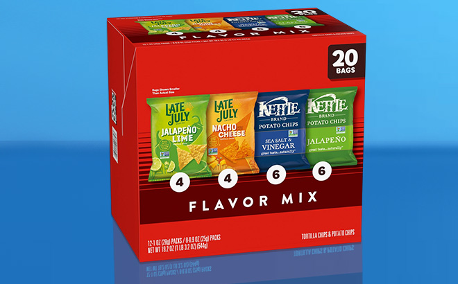 Kettle Late July Snacks 20 Count Variety Pack