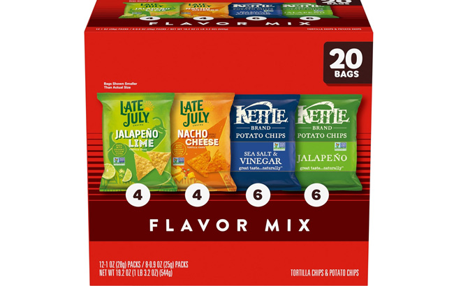 Kettle Late July Snacks 20 Count Kettle Late July Snacks 20 Count