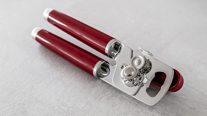 KitchenAid Classic Multifunction Can Opener in Empire Red