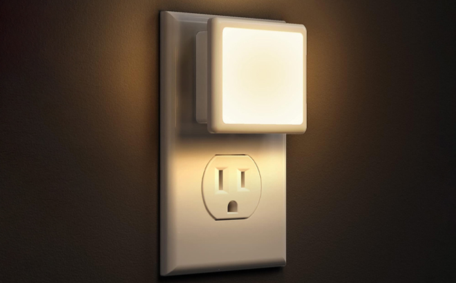 L LOHAS LED Night Light Plugged into a Wall
