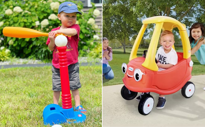 Little Tikes Toy Sports T Ball Set