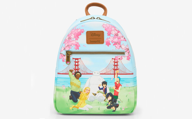 Loungefly Disney Big Hero 6 Group View Mini Backpack
