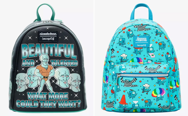 Loungefly SpongeBob SquarePants Handsome Squidward Mini Backpack Loungefly SpongeBob SquarePants Handsome Squidward Mini Backpack