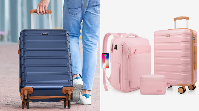 MIUSSE 3 Piece Carry on Luggage Set MIUSSE 3 Piece Carry on Luggage Set