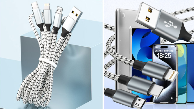 MPATIBY 3 in 1 Multi Charging Cables
