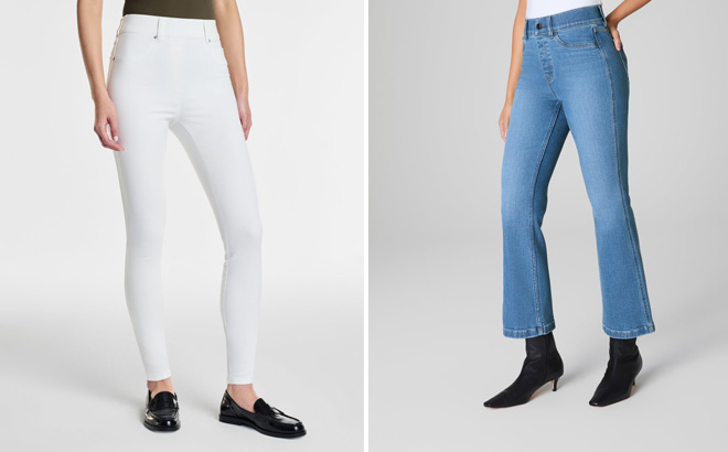 People Wearing Spanx Ankle Skinny and Kick Flare Jeans People Wearing Spanx Ankle Skinny and Kick Flare Jeans