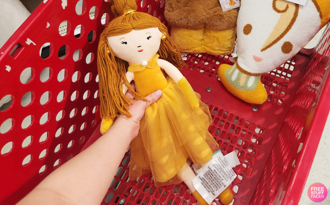 Pillowfort Disney Princess Belle Kids Pillow Buddy