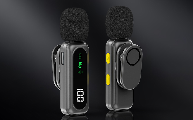 Pufazest Wireless Lavalier Microphones