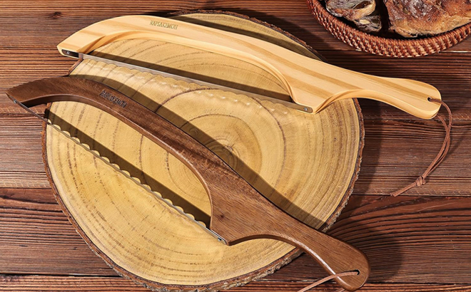 Rapsakemoh Sourdough Bread Knives on a Table Rapsakemoh Sourdough Bread Knives on a Table