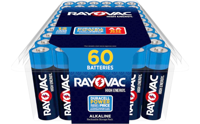 Rayovac 60 Count AA Batteries