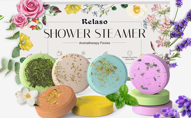 Relaso Shower Steamers 8 Count
