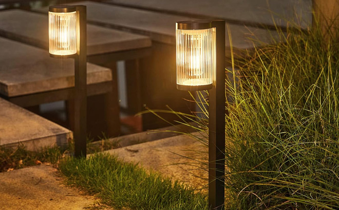 Solar Pathway Lights 6 Pack Solar Pathway Lights 6 Pack