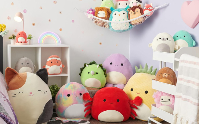 Squishmallows in Various Sizes