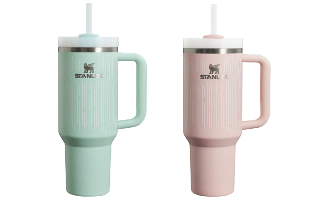 Stanley The Quencher H2 0 Flowstate Tumbler in Soft Rain Colors Stanley The Quencher H2 0 Flowstate Tumbler in Soft Rain Colors