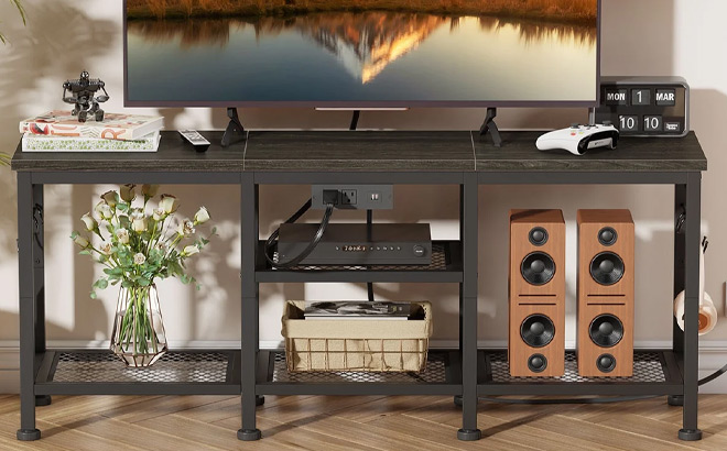 Tydimor Fireplace TV Stand
