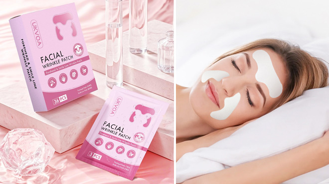 UKVOA Forehead Wrinkle Smile Line Patches UKVOA Forehead Wrinkle Smile Line Patches