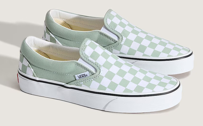 VANS Slip On Checkerboard Shoes