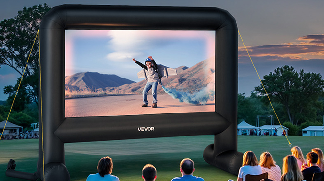 Vevor 16 Foot Inflatable Projector Screen Vevor 16 Foot Inflatable Projector Screen