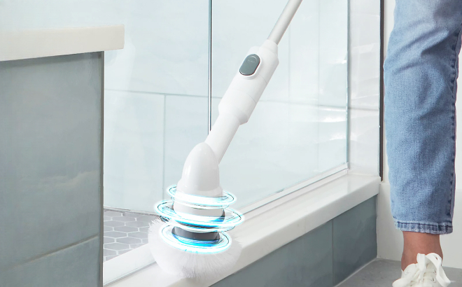 Voom Handheld Cordless Power Spin Scrubber