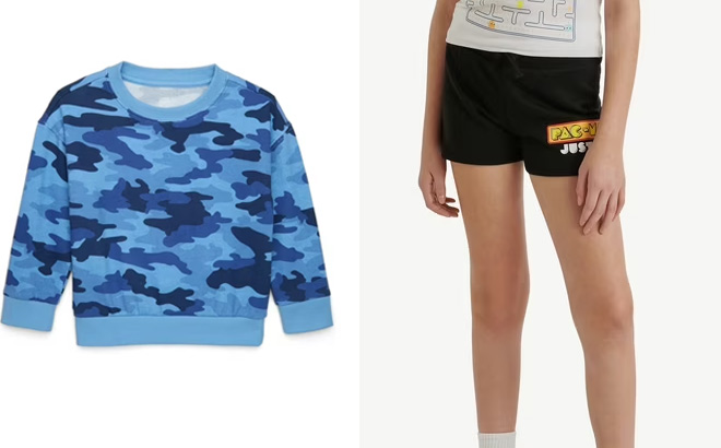 Wonder Nation Toddler Graphic Top with Long Sleeves Wonder Nation Toddler Graphic Top with Long Sleeves