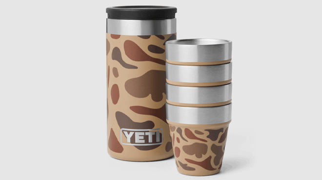 YETI Shot Glasses with Carrying Case