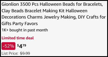3500 Piece Halloween Beads Bracelet Kit Checkout 3500 Piece Halloween Beads Bracelet Kit Checkout