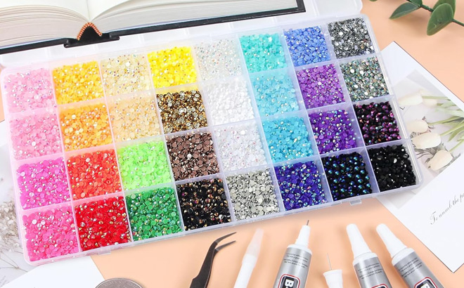 55000 Piece Resin Jelly Rhinestones Bedazzler Kit 55000 Piece Resin Jelly Rhinestones Bedazzler Kit
