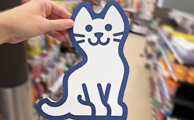 A Person Holding a Mew at Petco