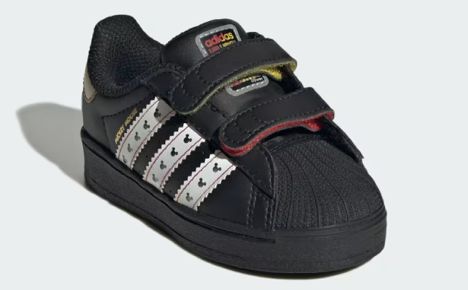 Adidas x Disney Superstar LED Lights Toddler Comfort Closure Shoes