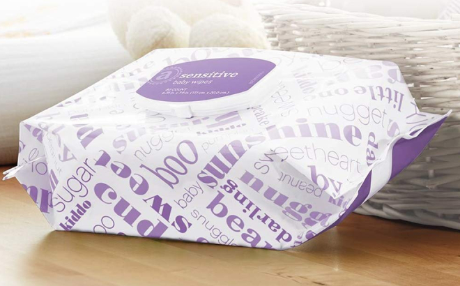 Amazon Elements Sensitive Baby Wipes