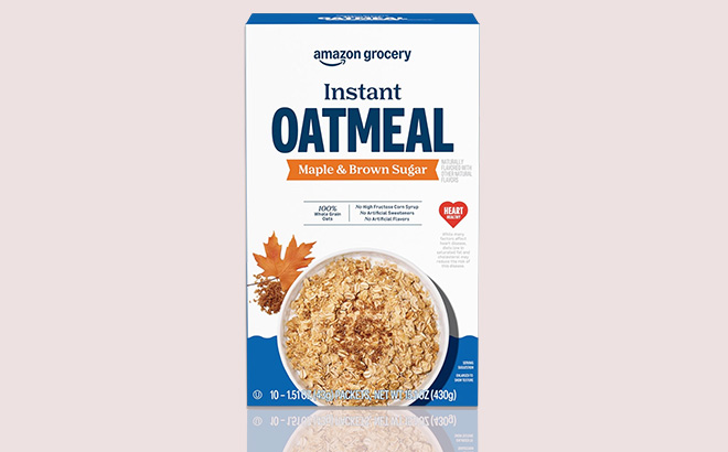 Amazon Grocery Instant Oatmeal 10 Count Amazon Grocery Instant Oatmeal 10 Count