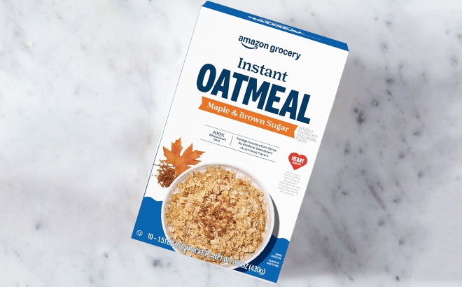 Amazon Grocery Instant Oatmeal