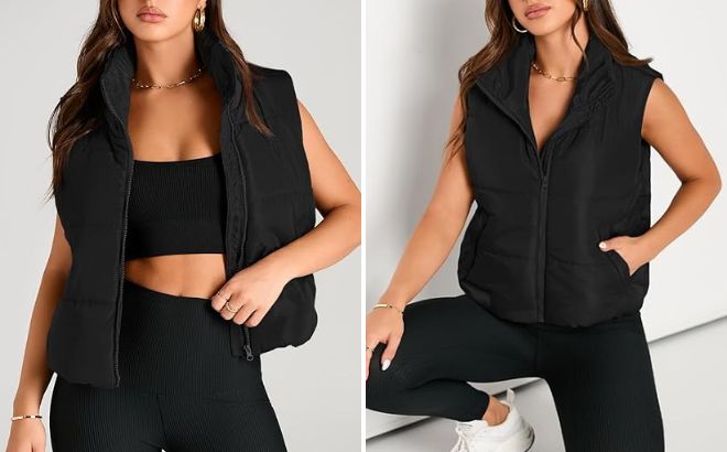 Automet Womens Puffer Vest