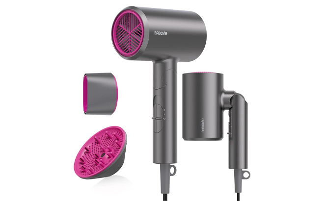 BABONIR Ionic Diffuser Hair Dryer