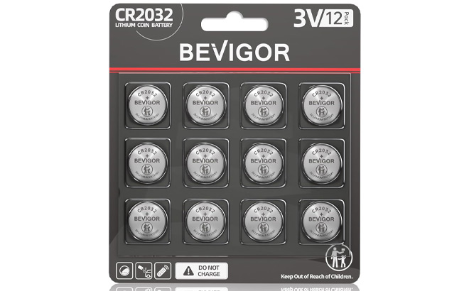BEVIGOR 2032 Battery 12 Pack BEVIGOR 2032 Battery 12 Pack