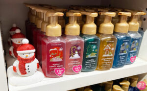 Bath Body Works Holiday Hand Soaps