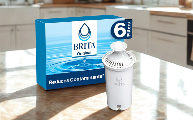 Brita Water Filter Replacements 6 Pack