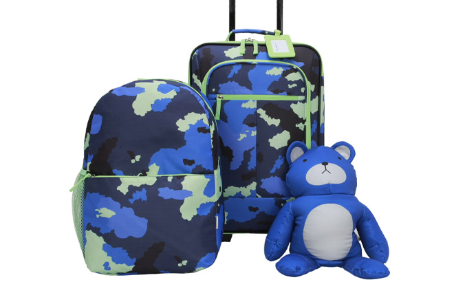 CRCKT 4 Piece Softside Kids Luggage Set CRCKT 4 Piece Softside Kids Luggage Set