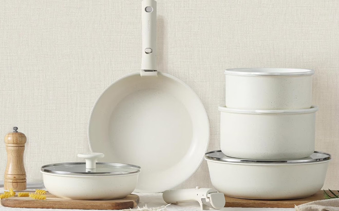 Carote 13 Piece Nonstick Cookware Set