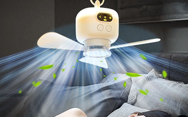 Ceiling Fans for Tent with Remote Control