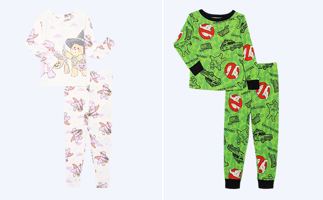 Character Halloween Toddler Glow in the Dark 2 Piece Pajamas