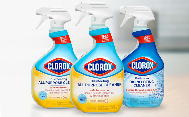 Clorox Disinfecting All Purpose Cleaners