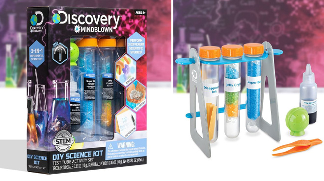 Discovery Mindblown 14 Piece Test Tubes Science Kit