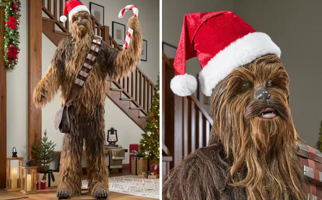 Disney 7 5 Foot Animated Chewbacca