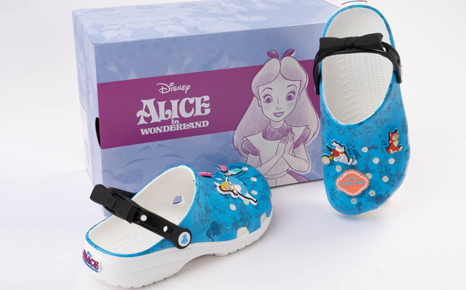Disney Alice in Wonderland Crocs Classic Clogs Disney Alice in Wonderland Crocs Classic Clogs