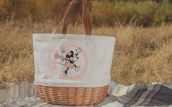 Disney Minnie Mouse Promenade Picnic Basket Disney Minnie Mouse Promenade Picnic Basket