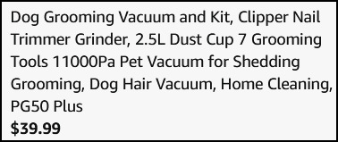 Dog Grooming Vacuum Kit Checkout Page Dog Grooming Vacuum Kit Checkout Page