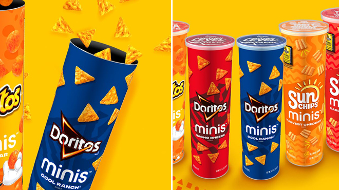 Doritos Mini Cool Ranch Chips Canister