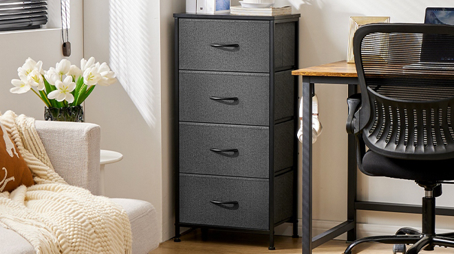 Dumos 4 Drawer Nightstand