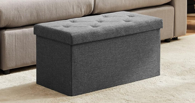 Dumos Foldable Storage Ottoman Bench Dumos Foldable Storage Ottoman Bench